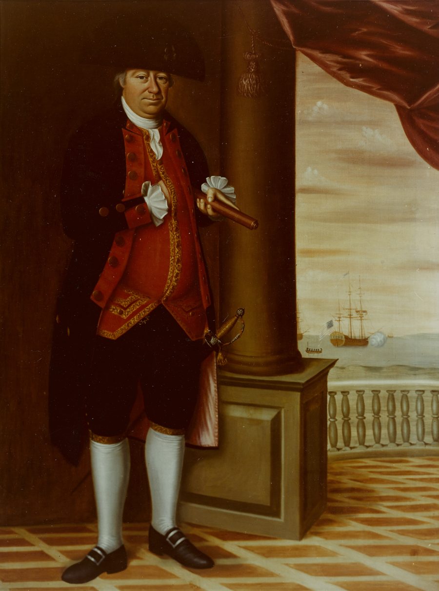 Portrait of Commodore Abraham Whipple by Edward Savage, 1786